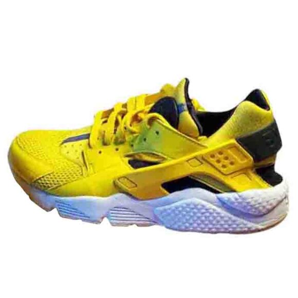 Nike Air Huarache Run ‘Tour Yellow’ (2017) Mens Size 10.5 US Pre-Owned - Picture 1 of 9